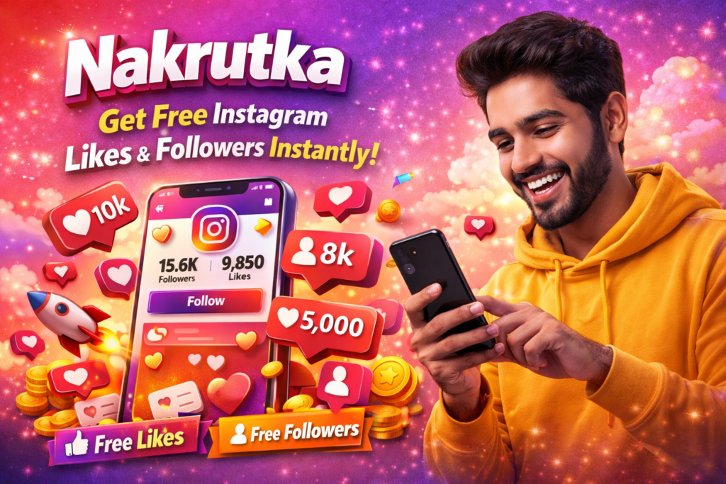 Nakrutka – Get Free Instagram Likes & Followers Instantly